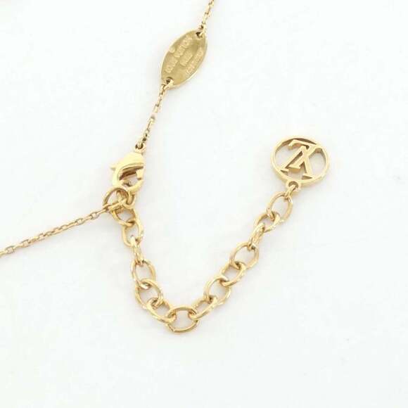 LOUIS VUITTON Gold Necklace
